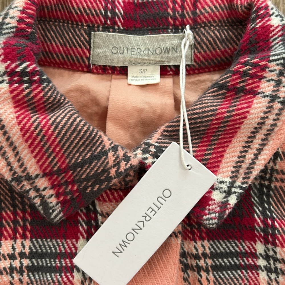 NWT - OUTERKNOWN 100% Organic Cotton Button Down SHACKET - Picture 3 of 15